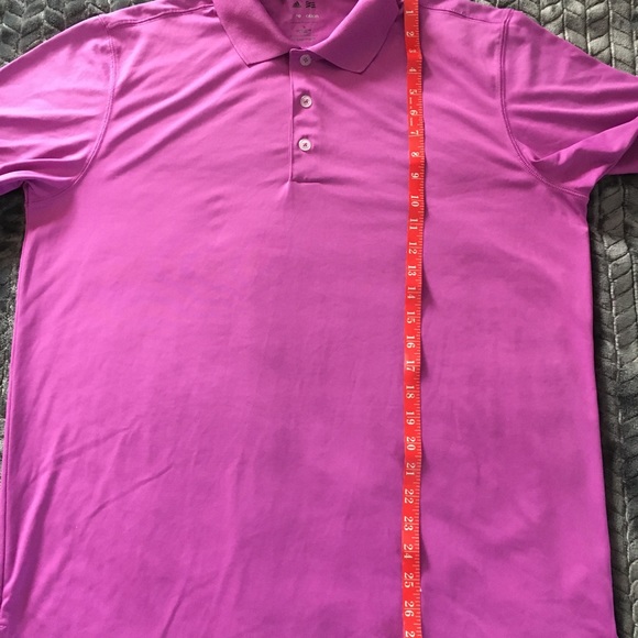 💜 3/$25 Men’s Adidas golf polo large - Picture 5 of 7